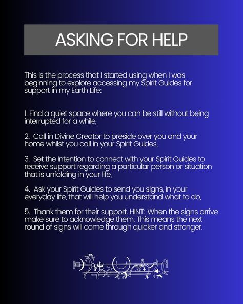 🆘️If you want help with your next step, read this!↙️ Asking your Spirit Guides for help is one of the best things you can do to receive support on your ascension journey. Why? Because your Spirit Guides will tell you the truth, even if you don't want to hear it. This may hurt at first, but long term it will help you eliminate roadblocks and elevate into more peace and tranquility. When I began asking my Spirit Guides for help, I received many signs. Here are some of them: ➡️Repeating Wor... Peace And Tranquility, My Spirit, Next Step, Spirit Guides, The Truth, You Can Do, Good Things, Signs, Reading