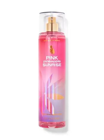 Pink Pineapple Sunrise Fine Fragrance Mist | Bath & Body Works Pink Pineapple Sunrise, Tropical Fragrance, Bath N Body Works, Bath Body Works Candles, Bath And Body Works Perfume, Pink Pineapple, Body Splash, Fine Fragrance Mist, Spirit Guide