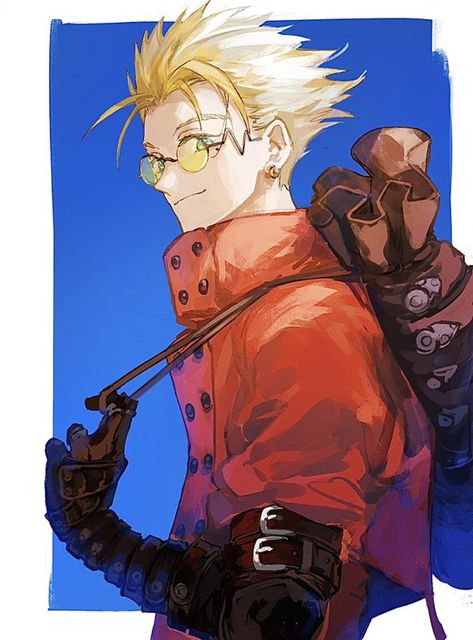 Vash Stampede, Trigun Stampede, 3 Movie, Anime Nerd, Character Design Male, Halloween Cosplay, Slayer Anime, Anime Comics, Character Design Inspiration