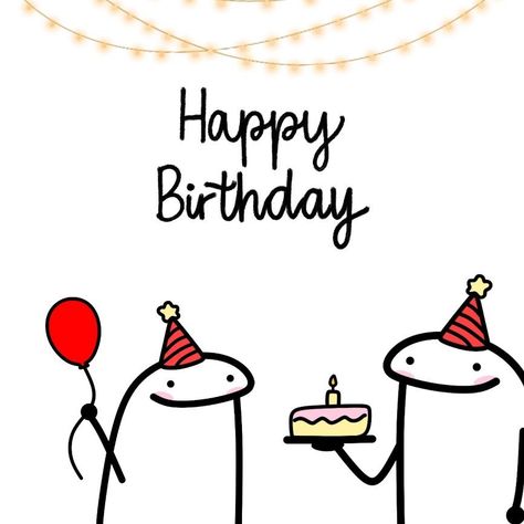 Happy Birthday To Youuu! Friends Happy Birthday, Happy Birthday Doodles, Happy Birthday Captions, Kartu Ulang Tahun Diy, Happy Birthday Drawings, Happy Birthday Icons, Birthday Doodle, Quotes For Friends, Birthday Card Ideas