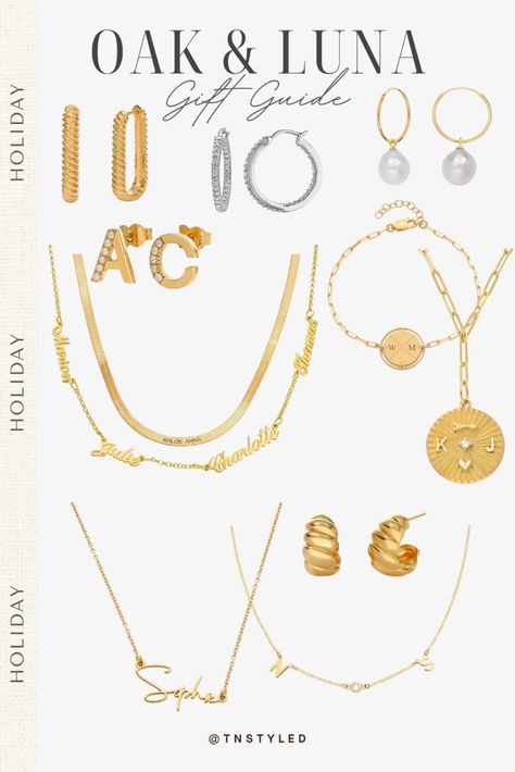 I love how beautiful these pieces are and also great prices. @oakandluna #oakandluna Oak And Luna, Holiday Gift Guide, How Beautiful, Herringbone, Gift Guide, Holiday Gifts, I Love, Chain, 10 Things