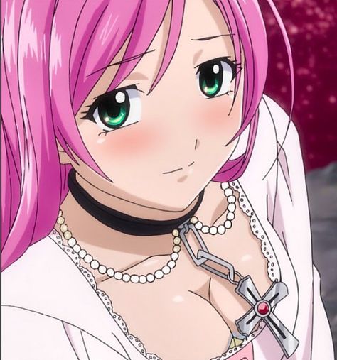 Rosario Plus Vampire, Rosario Vampire Moka, Mizore Shirayuki, Moka Akashiya, Rosario Vampire Anime, Vampire Series, Rosario Vampire, Japanese Manga Series, Anime Wall Art