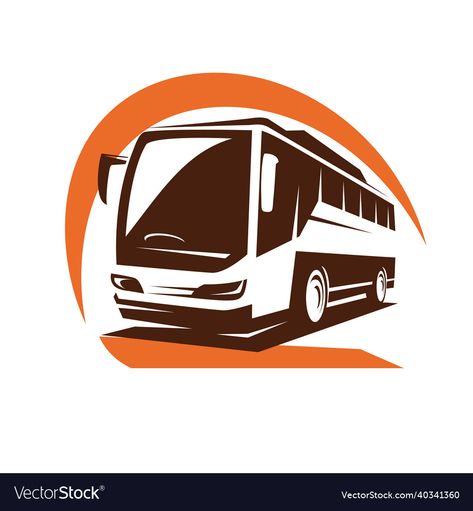 Bus Logo Design, Logo Bus, Bus Icon, Bus Logo, Bus App, Png Icons, Vector Logo, Vector Images, Print On Demand