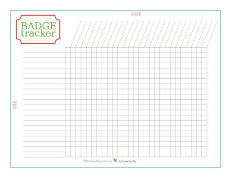 This Badge Tracker Printable Checklist was designed at the request of one of my readers. Because I know there are many programs out there that use badges, I chose to leave the title basic so that you can use it for more than just scouts or brownies. Portable Kaper Chart, Brownie Badge Tracker, American Heritage Girls Tenderheart, Growing Daisies, American Heritage Girls Badge, Girl Scout Levels, Brownies Ideas, Brownie Ideas, Brownie Badges