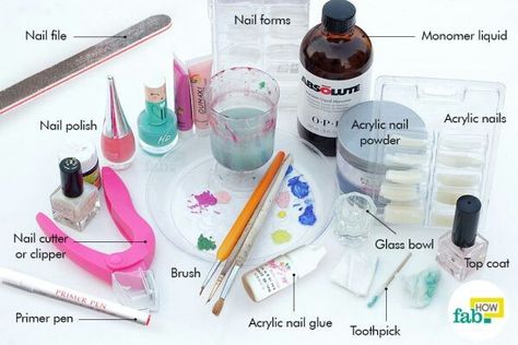 Do Acrylic Nails, Do It Yourself Nails, Acrylic Nails At Home, Acrylic Nail Powder, Diy Acrylic Nails, Liquid Nails, Acrylic Designs, Acrylic Powder, Pedicures