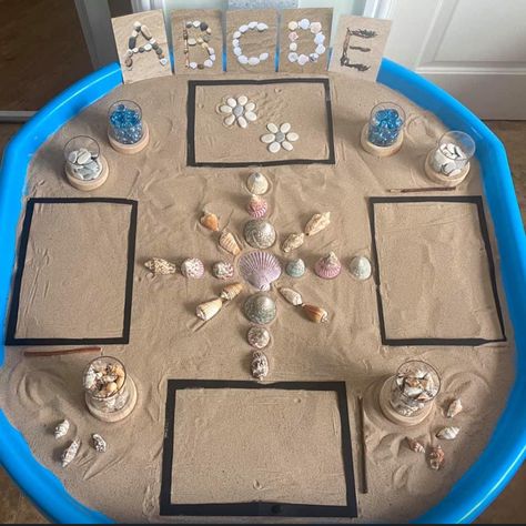 Mermaid Eyfs Activities, Summer Tuff Tray Ideas Preschool, Tuff Tray Ideas Kindergarten, Pirate Tuff Tray Ideas, Preschool Tuff Tray, Eyfs Tuff Tray Ideas, Tuff Tray Ideas Preschool, Pirates Eyfs, Water Tray Ideas Eyfs