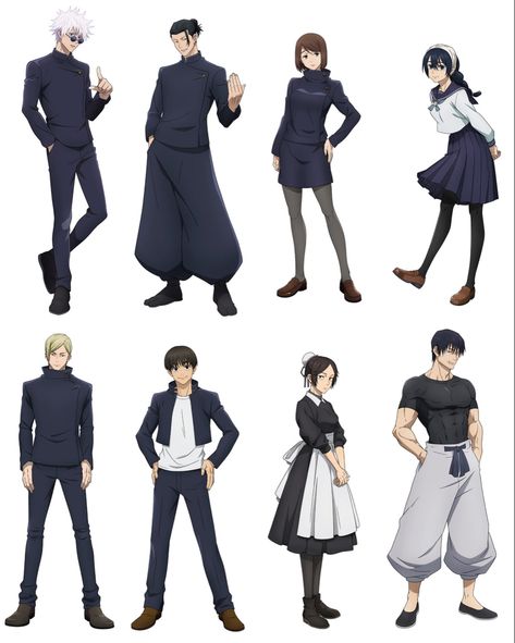 Jjk Uniform Ideas, Jjk School Uniform, Jujutsu Kaisen Uniform Ideas, Jjk Uniform Designs Oc, Jjk Outfit, Jujutsu Kaisen Uniform, Jujutsu High Uniform, Jjk Uniform, Uniform Inspiration