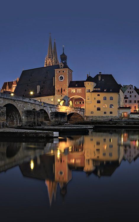 Stadtportal - Regensburg, Bavaria, Germany | by Harald Nachtmann http://www.harald-nachtmann.de Regensburg Germany, Danube River Cruise, European River Cruises, European Architecture, Travel Outdoors, Munich Germany, Bavaria Germany, Colmar, City Travel