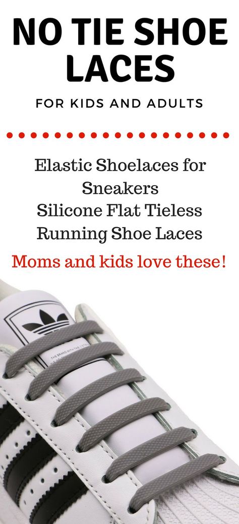 Cool product moms love! No Tie Shoe laces For Kids and Adults.  Stop hassling with untied shoe laces. How To Tie Laces, No Tie Shoe Laces, No Tie Shoe, Lacing Shoes For Running, Elastic Shoe Laces, Ancient Beauty, Adidas Samba Sneakers, Adidas Superstar Sneaker, Tie Shoes