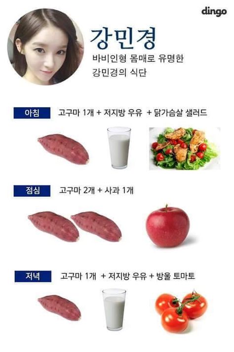 Follow me on Pinterest :☾Nemesis☽ Iu Diet Meal Plan, Diet Iu, Kpop Diets, Iu Diet, Ra Diet, Korean Diet, Resep Diet Sehat, Resep Diet, Makanan Diet