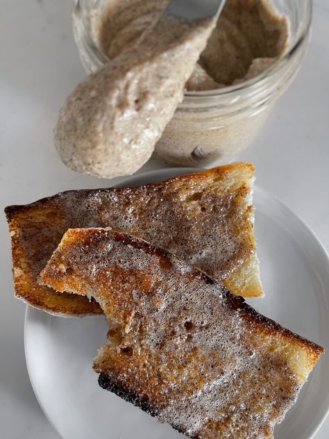 Cinnamon Sugar Browned Butter - Holiday Butter, Chai Recipes, Buttered Toast, Brunch Bar, Spiced Butter, Butter Cinnamon, Chai Recipe, Cinnamon Butter, Browned Butter