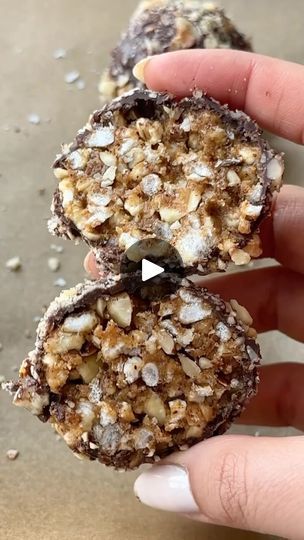 10K views · 650 reactions | follow @theflavorofhealth for more easy, healthy desserts!

No but this is the BEST NO-BAKE DESSERT by @dadaeats 😊 these CHOCOLATE HAZELNUT CRUNCH BALLS will be your new favorite 😮‍💨 it’s giving Ferrero ROCHER but better

you guys know i live for making a no-bake dessert and i don’t even know what to say except for these are literally one of the most delicious ones ever. crunchy, perfectly sweet, SO easy to make, with minimal ingredients and NO-BAKE! hope you enjoy this recipe and tag me @dadaeats when you make it!!

Ingredients
1/3 cup creamy almond butter
1/4 cup honey
1 tsp vanilla extract
2 lightly salted rice cakes
1/4 cup roasted hazelnuts, crushed
1/2 cup chocolate chips
2 tsp coconut oil

Flaky sea salt to top
3/4 cup crushed hazelnuts for rolling

In Easy Healthy Desserts, Hazelnut Crunch, Roasted Hazelnuts, Cake Ball, Cake Mixture, How To Roast Hazelnuts, Bake Dessert, 10k Views, Cake Balls