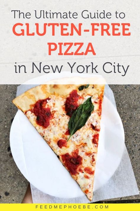 Gluten Free Nyc, Pizza In Nyc, Gluten Free Fast Food, Restaurants In New York City, Restaurants In New York, Gluten Free Travel, New York Pizza, Gluten Free Restaurants, Nyc Summer