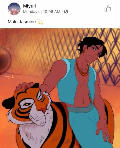 Dynamic Pose Pointing, Disney Anime Style Fan Art, Genderbend Disney Princesses, Disney Princesses As Men, Gender Bent Disney Princess, Genderbent Princesses, Genderbent Jasmine, Genderbent Disney Princesses, Bent Down Pose Reference