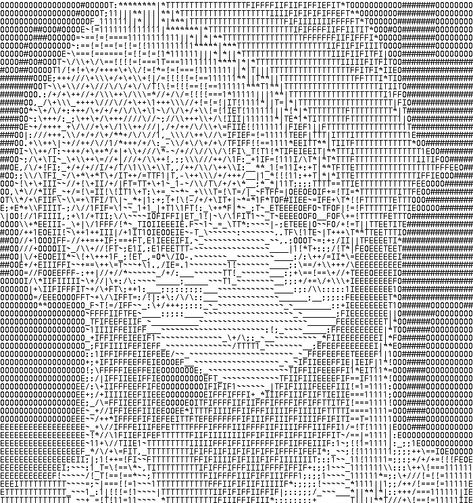 Text Code Anime, Text Mode, Text Drawing, Drawing Characters, Cute Text Symbols, The Bunker, Future Diary, Ascii Art, Text Symbols