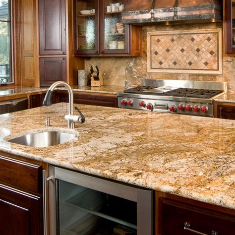 IT'S ALL ABOUT MARBLE GRANITE SLABS FOR YOUR KITCHEN SPACE BY BHANDARI MARBLE GROUP | Bhandari Marble Group Cleaning Granite Countertops, Cheap Kitchen Remodel, Southern Interior, Outdoor Kitchen Countertops, Small Kitchen Island, Dining Room Combo, Kitchen Remodel Before And After, Kitchen Tops, Outdoor Kitchen Design