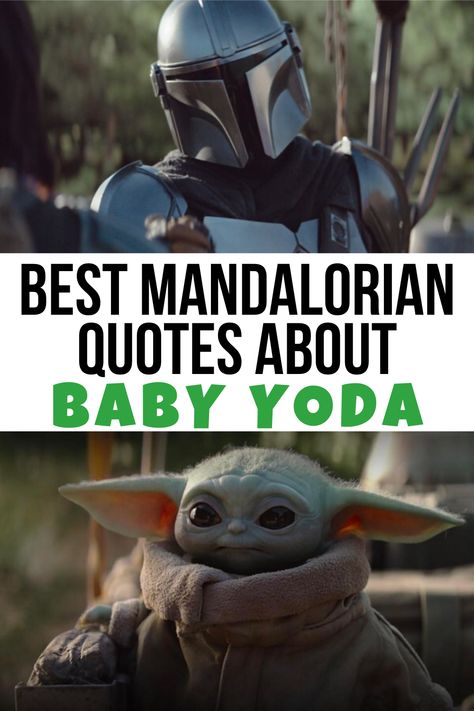 Calling all Baby Yoda fans! Here are the best Mandalorian quotes about The Child, The Mandalorian life, and Cara Dune. Remember: This is the way. #TheMandalorian #DisneyPlus #BabyYoda The Mandalorian Quotes, Mandalorian Quotes, Yoda Quotes Funny, Grogu This Is The Way, Grogu Quotes, Yoda Quotes Wisdom, Star Wars Sewing, Mom Devotional, Baby Captions