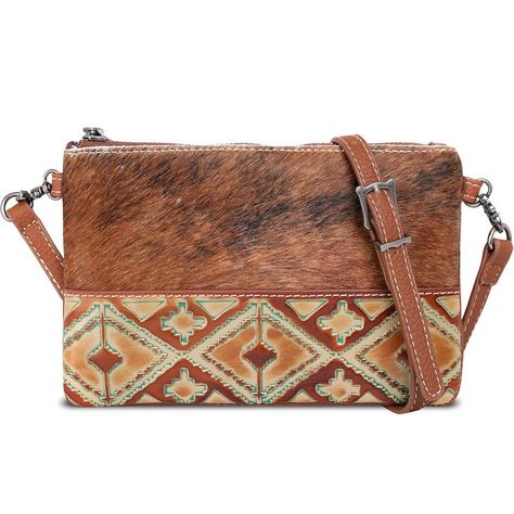 Montana West Cowhair Leather Crossbody Bag Cell Phone Purse Wallet For Women Western Cowgirl Small Clutch Crossbody Bag Western Bag, Rodeo Cowgirl, Western Purses, Women Crossbody Bag, Small Clutch, Aztec Pattern, Wristlet Clutch, Crossbody Wallet, Small Crossbody