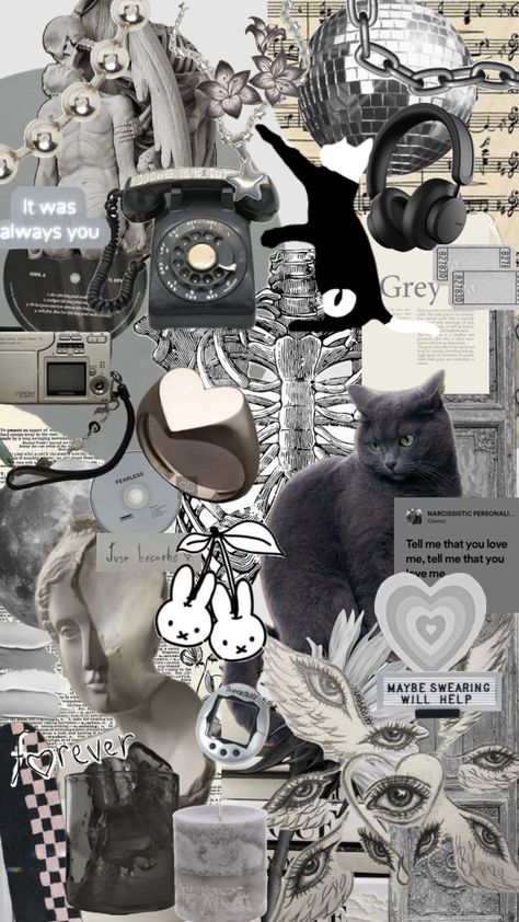 #grey #greyaesthetic #greyvibes #wallpaper #wallpapercollage #collages Grey Collage Wallpaper, Grey Aesthetic Collage, Grey Collage, Grey Aesthetic, Collage Wallpaper, Gray Aesthetic, Grey Wallpaper, Aesthetic Collage, Aesthetic Backgrounds