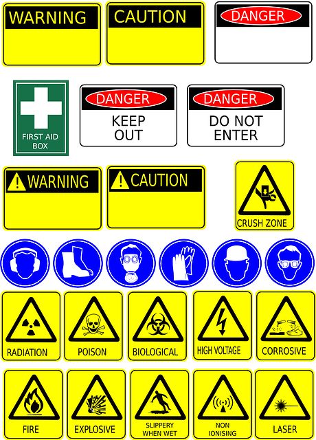 Free Image on Pixabay - Signage, Safety, Health, Warning Safe Space Sign, Safety Signs And Symbols, Signs And Symbols, Danger Signs, Job Description Template, Safety Signs, Safety Posters, Occupational Health, Safety Training