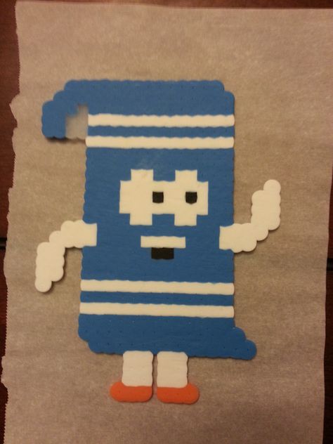 Towelie Nana Perler Beads, South Park Perler, Towelie South Park, Pony Bead Bracelets, Diy Kandi, Art Pixel, Hamma Beads, Diy Perler Bead Crafts, Bead Sprite