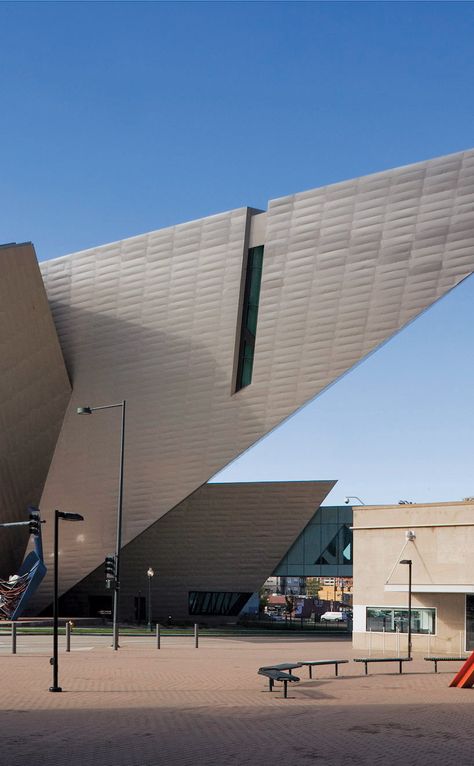 Art Museum Wedding, Denver Art Museum, Denver Art, Geometric Fashion, Museum Wedding, Art Museum, Denver, Sydney Opera House, Road Trip