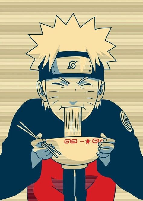 Naruto Ramen, Naruto Painting, Naruto Wallpaper Iphone, Eating Ramen, Naruto Drawings, Naruto Uzumaki Art, Spring Wallpaper, Naruto Wallpaper, Popular Anime