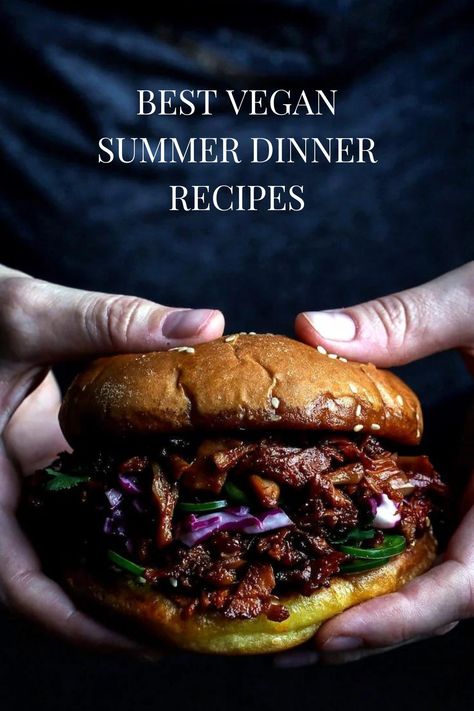 18 Best Vegan Summer Dinner Recipes Vegan Breakfast Salad Ideas, August Vegan Recipes, Summer Meals Vegan, Easy Vegan Main Dishes, Summer Dinner Vegan, Vegan Summer Dishes, Summer Vegan Dinner Ideas, Summer Plant Based Recipes, Vegetarian Summer Dinner Recipes