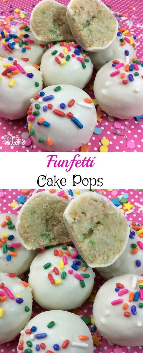 Funfetti Cake Pops Recipe, Funfetti Cake Pops, Best Cake Flavours, Cake Pops Recipe, Cake Popsicles, Pops Cake, Cake Ball, Cheesecake Recipes Classic, Cookie Recipes Unique