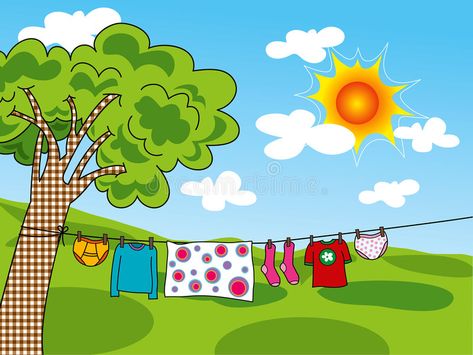 Seasons Kindergarten, Emo Roblox Outfits, Clothes Cartoon, Seasons Posters, Clothes Hanging, Line Vector, Clothes Pin Crafts, Easter Weekend, Flower Template