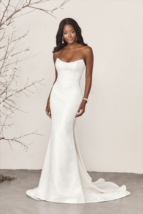 Flare Gown Styles, Sincerity Wedding Dress, Wedding Dresses Sydney, Sincerity Bridal, Wedding Dress Boutiques, Flare Gown, Bridal Elegance, Fit And Flare Wedding Dress, Justin Alexander