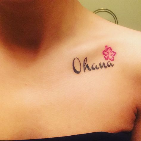 March 2nd tattoo. Ohana means family and family means no one gets left behind or forgotten Disney Stitch Tattoo, One Word Tattoo, Ohana Tattoo, One Word Tattoos, Stitch Tattoo, Tattoo Trend, Hawaiian Tattoo, Cat Tattoos, Disney Tattoo