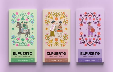 Illustrative Packaging, Chocolate Packaging Design, Tea Packaging Design, Package Ideas, Packaging Ideas Business, Chocolate Company, Chocolate Design, Chocolate Brands, Creative Marketing