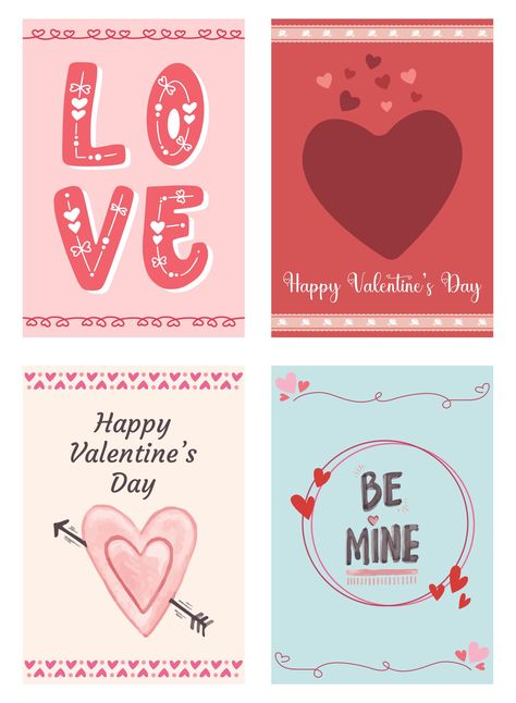 Printable Valentine Cards, Printable Valentines Cards, Printable Valentines, Printable Valentine, I Watch, Your Message, Valentine Cards, Feel Special, Feeling Special