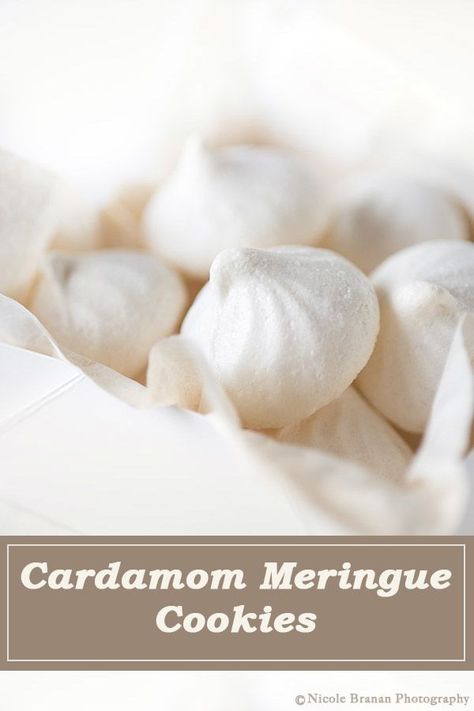 Cardamon Recipes, Meringue Cookie Recipe, Meringue Cookies, Cookie Calories, Recipe Notes, Salted Butter, Meringue, Quick Easy Meals, Simple Ingredient