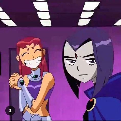 Blackfire And Raven, Blackfire And Starfire, Raven And Star Matching Pfp, Teen Titans Starfire, Starfire And Raven, Original Teen Titans, Teen Titans Fanart, Teen Titan, Raven Teen Titans