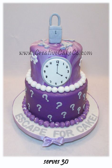 Escape Room Birthday Cake Ideas, Escape Room Birthday Party Cake, Escape Room Cake Ideas, Escape Room Themes, 9th Birthday Cake, 12th Birthday Cake, Cakes Decorated, 13 Birthday, Spy Party