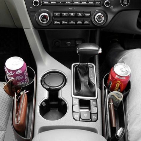 Hayzarline car seat gap filler for car organization and prevent stuff from dropping between the seats Seat Gap Organizer, Car Seat Gap Filler Organizer, Car Gap Filler, Middle Console Organization Car, Back Seat Car Decor, Car Console Organization, Car Interior Ideas, Car Organization Ideas, Car Seat Gap Filler