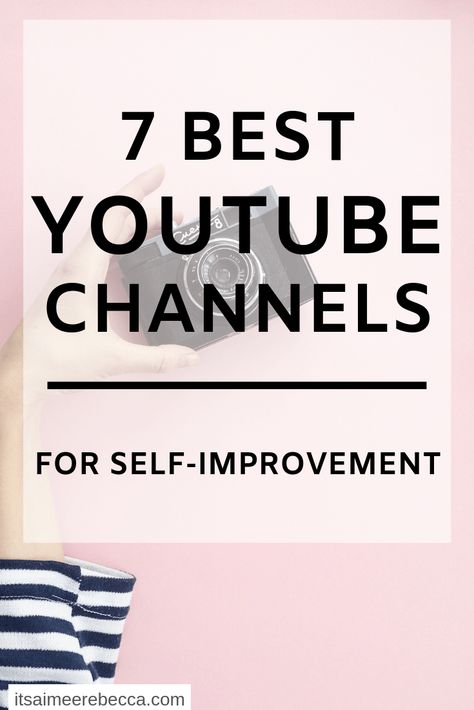 Self Help Youtubers, Motivational Youtube Channels, Productivity Hacks Time Management, Yoga With Adriene, Quarter Life Crisis, Life Changing Books, Work From Home Tips, Productivity Hacks, Get Your Life