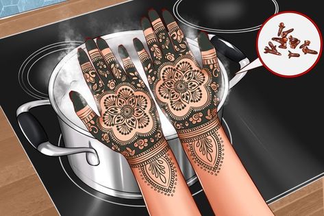 9 Simple Tips To Make Mehndi Darker with Video Tutorial How To Make Mehndi, Vicks Vapor, Henna Color, Henna Paste, Henna Cones, Henna Designs Easy, Can Diy, Henna Tattoos, Henna Patterns