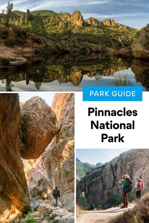 Plan your trip to Pinnacles, from where to stay to the best trails to explore to the top sights and attractions, including California condors and caves. California Condor, Pinnacles National Park, Drivers Education, Passport Photo, San Andreas, Round Trip, Cruise Vacation, National Monuments, Travel Insurance