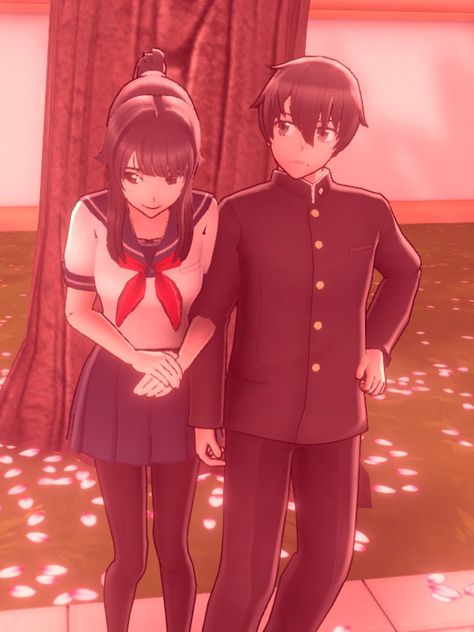 ss taken by me < 3 !! | do not repost my pins w/o my permission, also give credits when reposting. #yanderesimulator Yandere Simulator Ayano X Taro, Senpai And Ayano, Ayano Aishi And Taro Yamada, Ayano And Senpai, Ayano X Taro, Yendere Simulator, Pure Image, I Hate Boys, Ayano Aishi