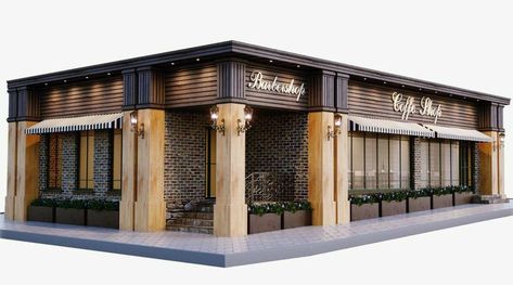 Restaurant Facade, Restaurant Exterior Design, Coffee House Design, Building Design Plan, Modern Restaurant Design, Commercial Design Exterior, Retail Architecture, Restaurant Exterior, Coffee Shop Interior Design