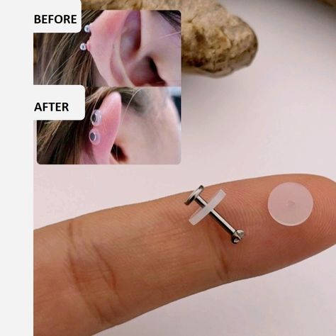 Antiallergic Bioplast Ear Hole Swelling Preventive https://www.aihoop.com #accessories #jewellery #aihoop Belly Piercing, Conch Piercing, Men Earrings, Hypoallergenic Earrings, Nose Piercing, Stylish Jewelry, Tragus, Conch, Earring Backs