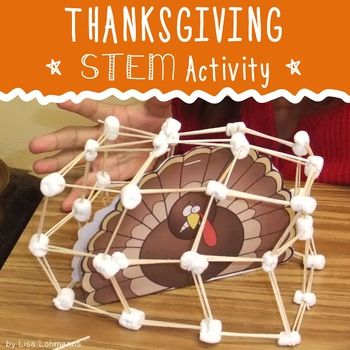 Uh-oh, this turkey is in trouble! Challenge your students with these three fun Thanksgiving STEM activities. Enjoy watching them use toothpicks and marshmallows to build three different structures. This product includes:-a paper stand-up "Tom the Turkey" to cut and assemble-three building activit... November Stem Activities, Toothpicks And Marshmallows, Turkey Trap, Thanksgiving Stem Activities, Thanksgiving Stem, Turkey Activity, Elementary Stem Activities, Thanksgiving School, Thanksgiving Classroom