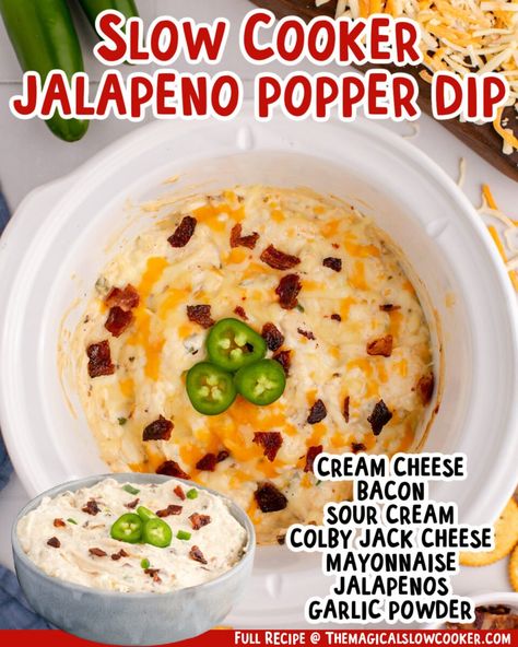 Bacon Jalapeno Popper Dip Crockpot, Jalapeño Popper Dip In Crockpot, Slow Cooker Jalapeno Popper Dip, Crockpot Jalapeño Popper Dip, Jalepeno Popper Dip Slow Cooker, Jalopena Popper Dip Crockpot, Jalepeno Popper Crockpot Dip, Crock Pot Jalapeno Popper Dip, Crockpot Jalapeno Popper Dip