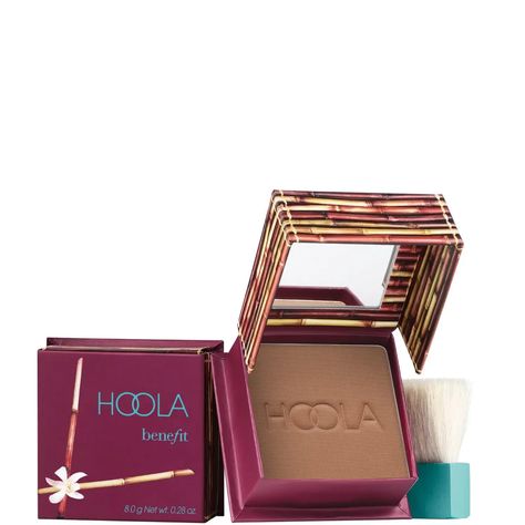 benefit Hoola 8g | Cult Beauty Make Up Brand, Benefit Hoola Bronzer, Benefit Hoola, Best Bronzer, Natural Bristle Brush, Gimme Brow, Hoola Bronzer, Olive Skin Tone, Lighter Skin