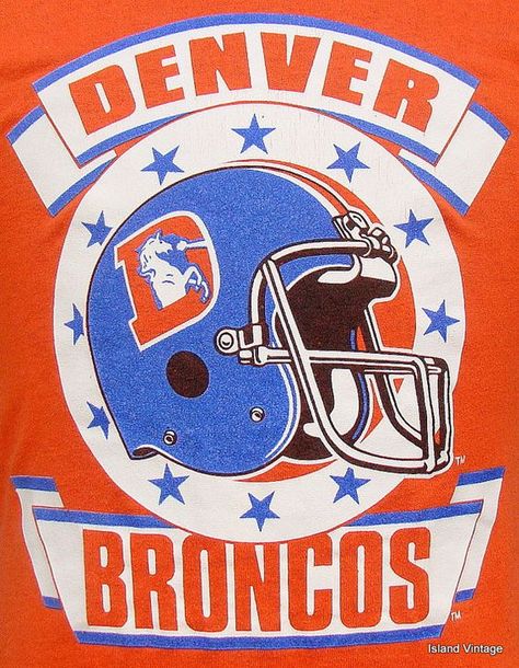 80s Denver Broncos Pictures | Vintage 80's Denver Broncos football t shirt M by retropopmanila: Broncos Wallpaper, Broncos Players, Broncos Pictures, Denver Broncos Baby, Denver Broncos Logo, Broncos Logo, Go Broncos, Denver Broncos Football, Broncos Football