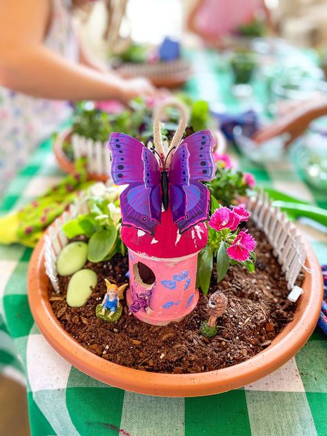 Fun Birthday Party Activities, Birthday Party Activities For Kids, Party Activities For Kids, Fairy Garden Birthday, Fairy Garden Flowers, Garden Birthday Party, Fairy Garden Birthday Party, Golf Birthday Party, Flower Seeds Packets