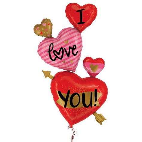 65" Tall oversize triple heart I love you mylar balloon Preserved Roses Arrangement, Pet Gift Basket, Sending All My Love, Bewafa Photo, July Quotes, Triple Heart, Flower School, Castle Tv, Birthday Congratulations